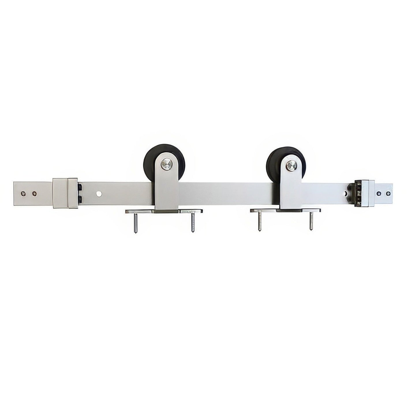 Schlage SD10TMNT66 6' 6" Sliding Barn Door Hardware Kit with Top Mount Hangers