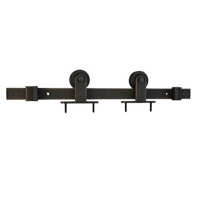 Schlage SD10TMNT66 6' 6" Sliding Barn Door Hardware Kit with Top Mount Hangers