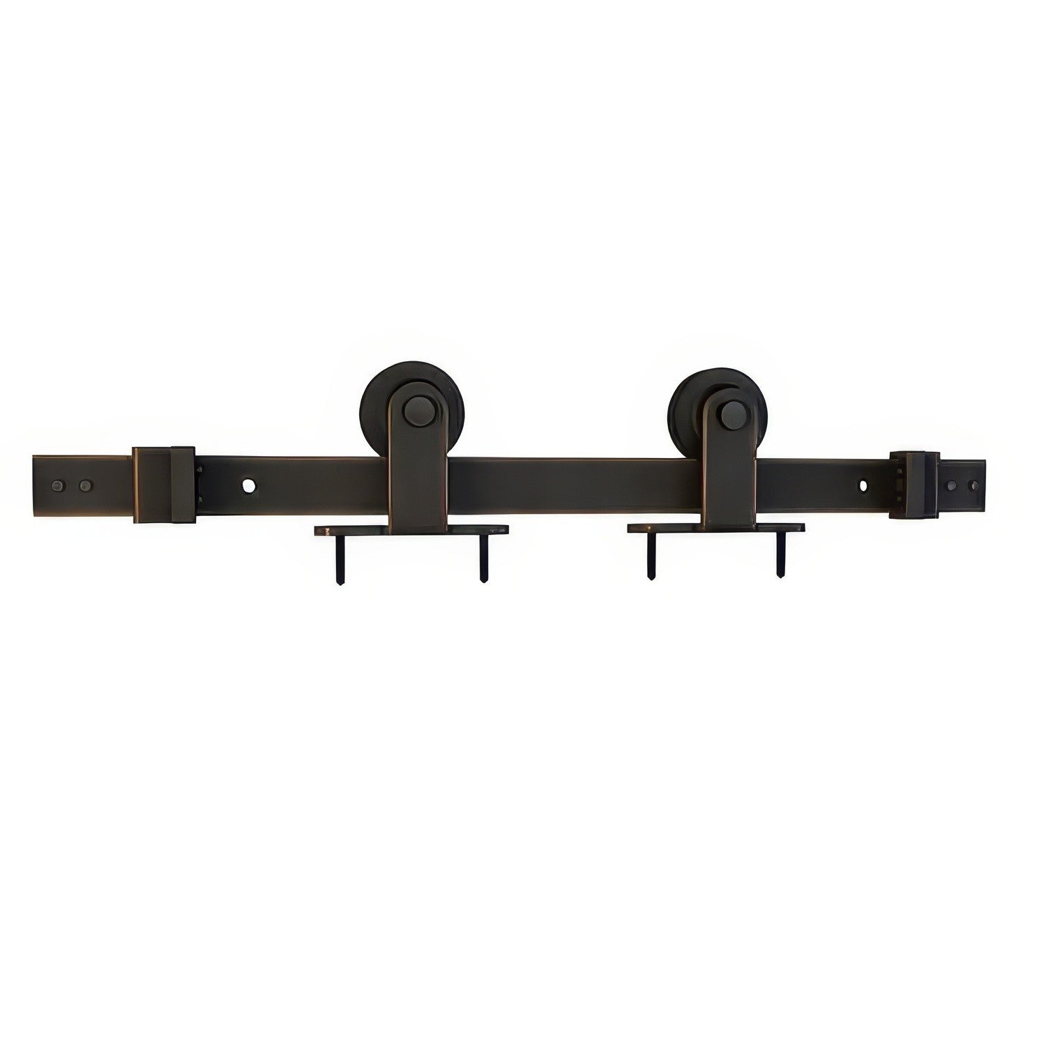 Schlage SD10TMNT66 6' 6" Sliding Barn Door Hardware Kit with Top Mount Hangers