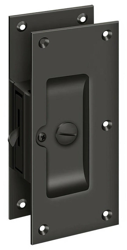 Deltana SDL60 6" Privacy Pocket Door lock.