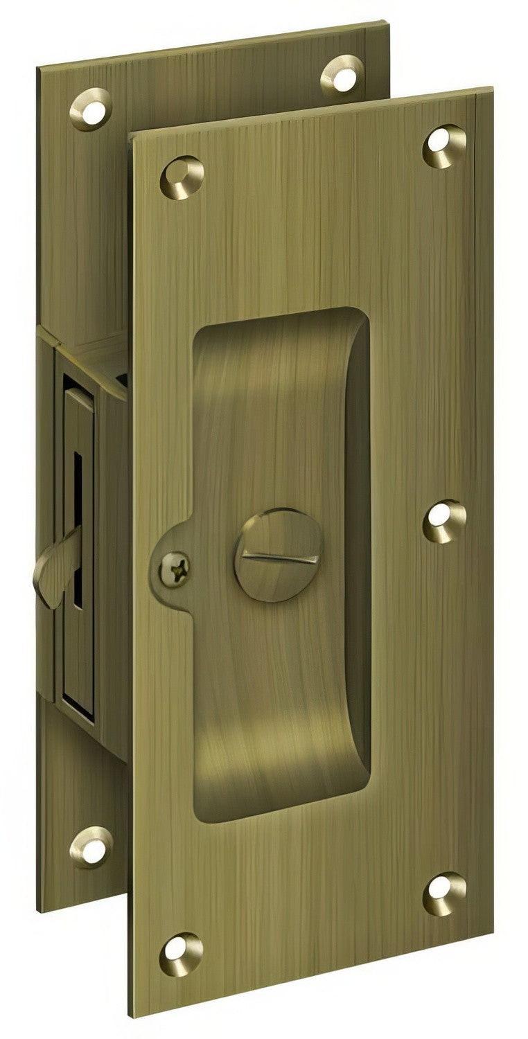 Deltana SDL60 6" Privacy Pocket Door lock.