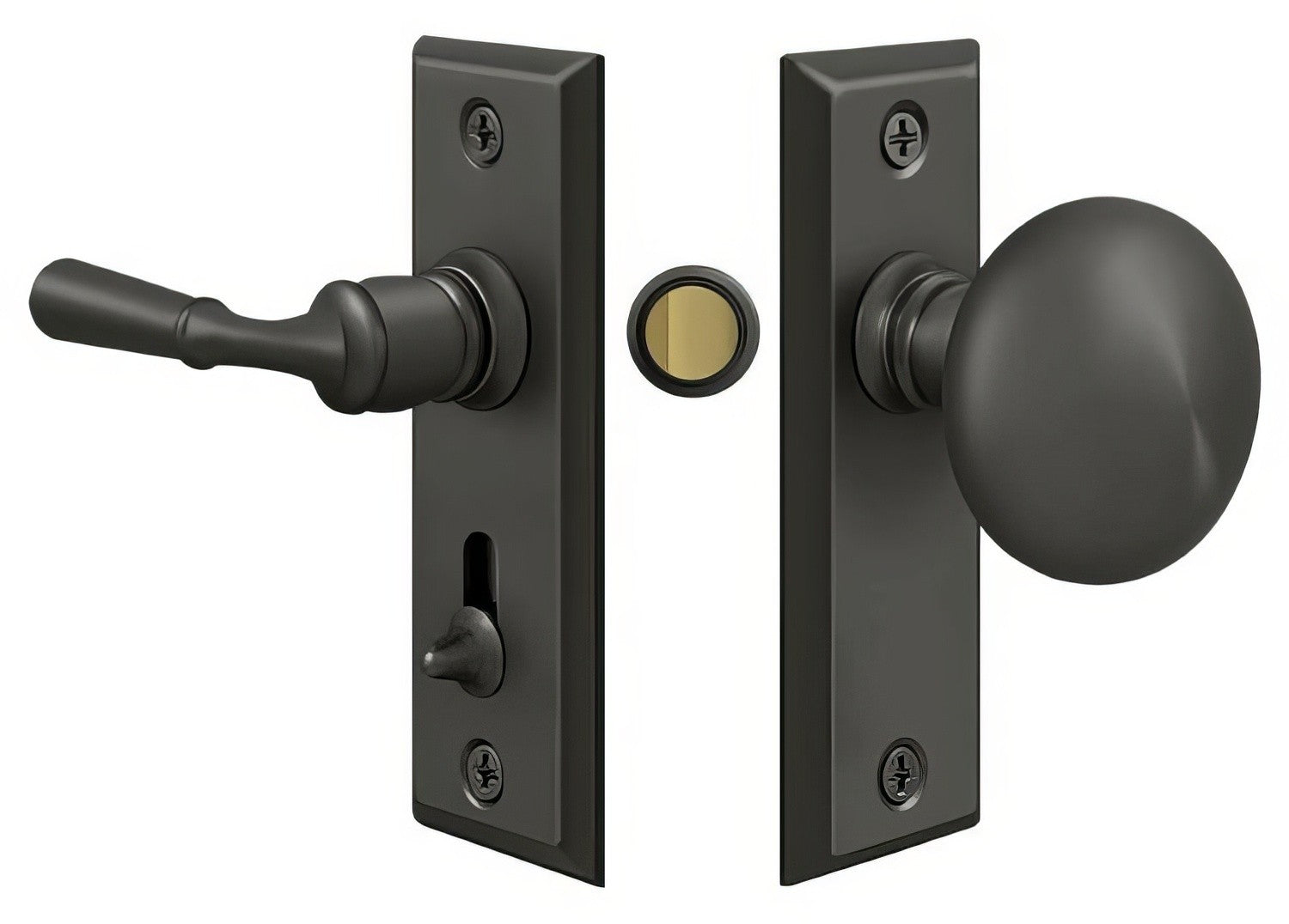 Deltana SDLS480 Deltana Screen and Storm Door Latch Set.