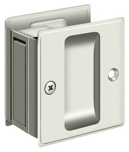 Deltana SDP25 2-1/2" x 2-3/4" Passage Pocket Door Lock