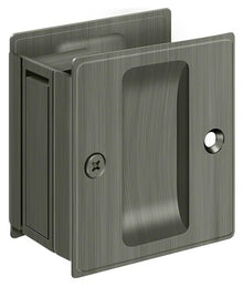 Deltana SDP25 2-1/2" x 2-3/4" Passage Pocket Door Lock