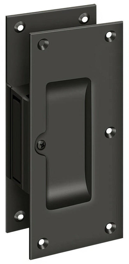 Deltana SDP60 Decorative 6" Passage Pocket Door Lock