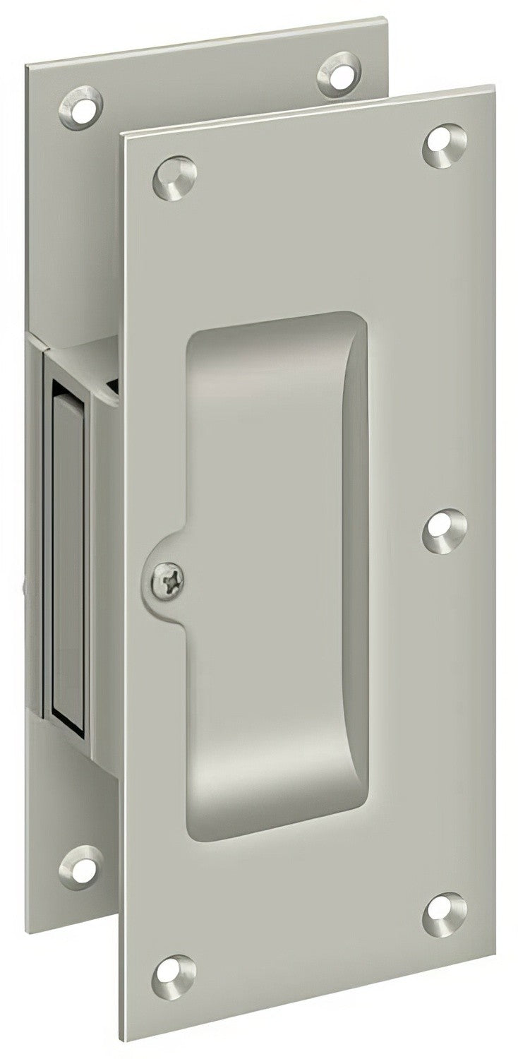 Deltana SDP60 Decorative 6" Passage Pocket Door Lock