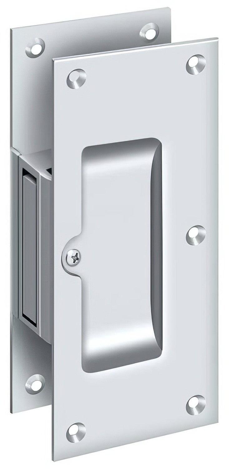 Deltana SDP60 Decorative 6" Passage Pocket Door Lock