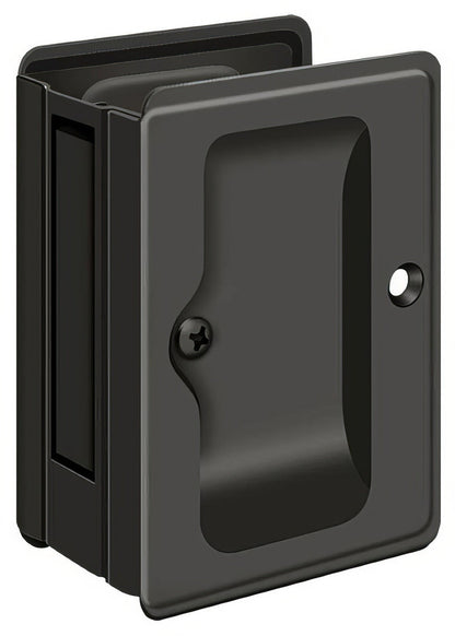 Deltana SDPA325 3-1/4" x 2-1/4" HD Passage Pocket Door Lock