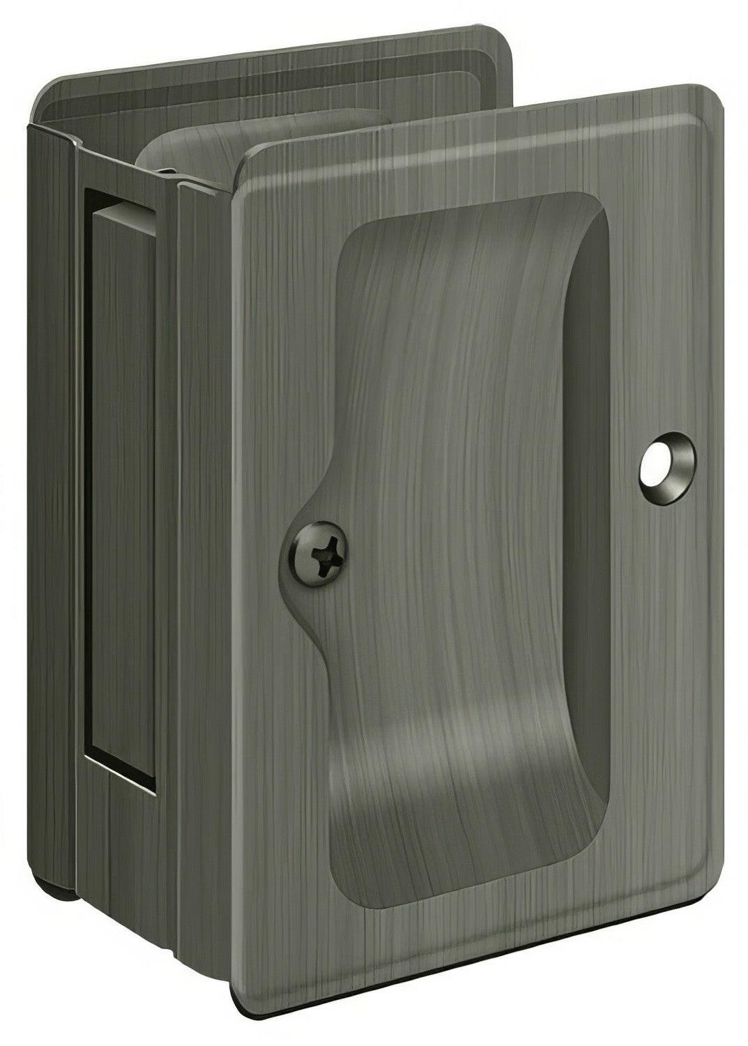 Deltana SDPA325 3-1/4" x 2-1/4" HD Passage Pocket Door Lock