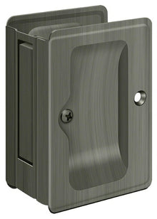 Deltana SDPA325 3-1/4" x 2-1/4" HD Passage Pocket Door Lock