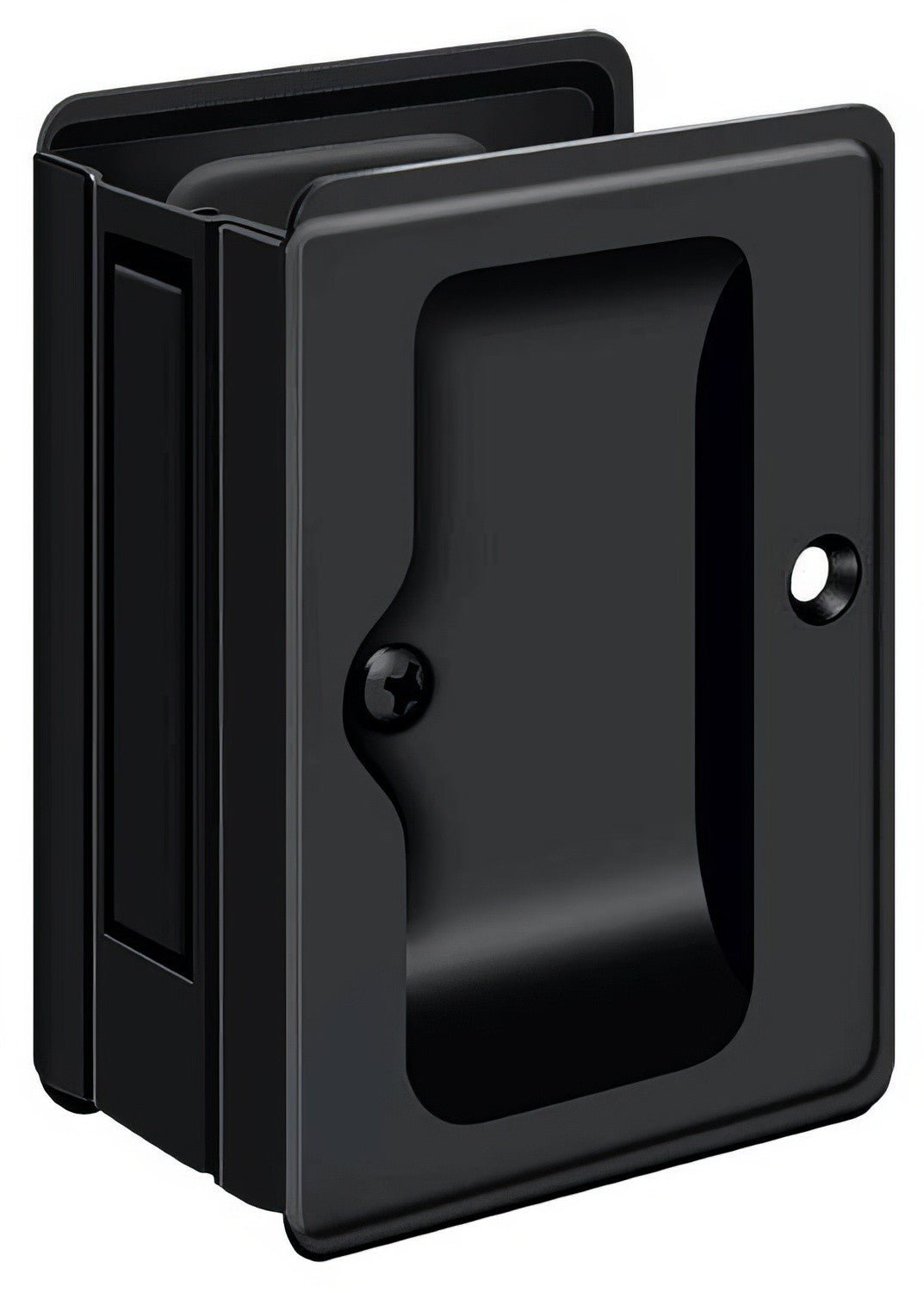 Deltana SDPA325 3-1/4" x 2-1/4" HD Passage Pocket Door Lock