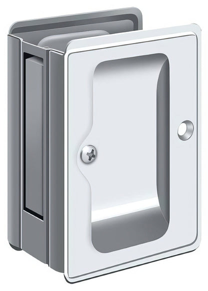 Deltana SDPA325 3-1/4" x 2-1/4" HD Passage Pocket Door Lock