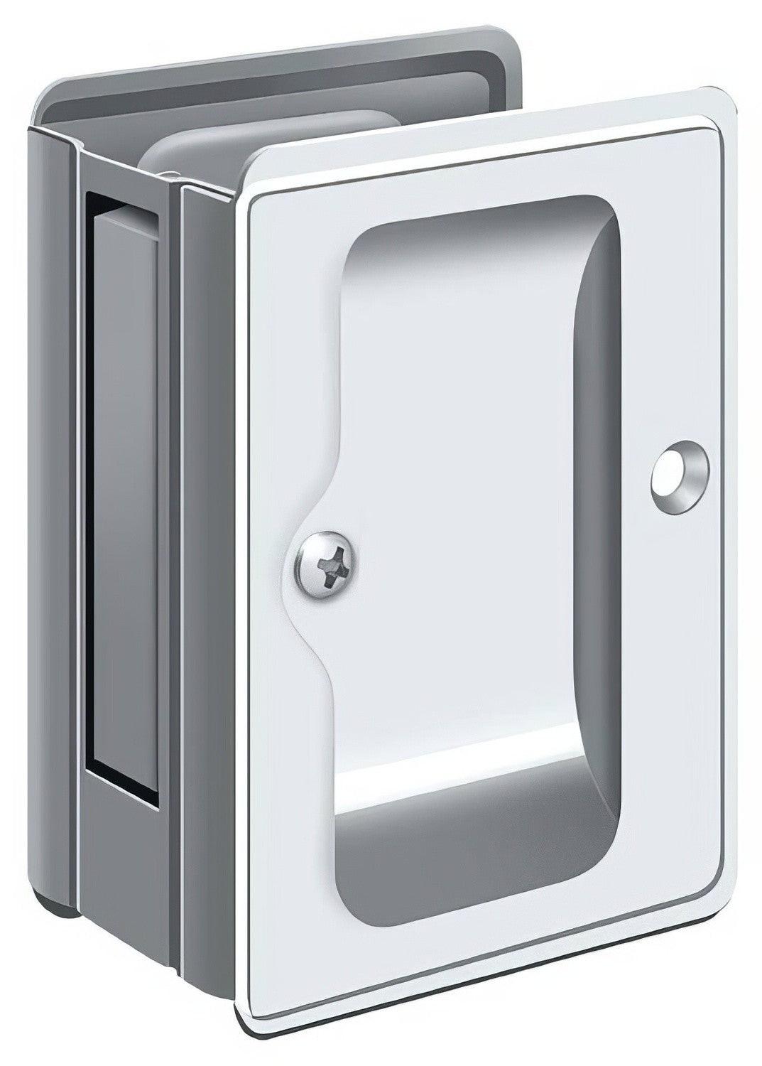 Deltana SDPA325 3-1/4" x 2-1/4" HD Passage Pocket Door Lock