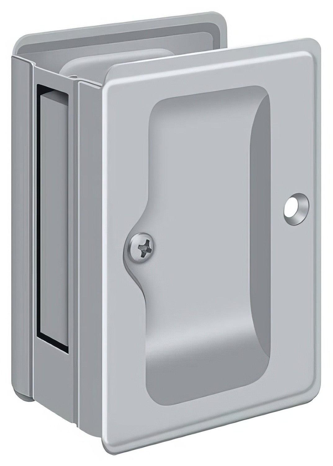 Deltana SDPA325 3-1/4" x 2-1/4" HD Passage Pocket Door Lock