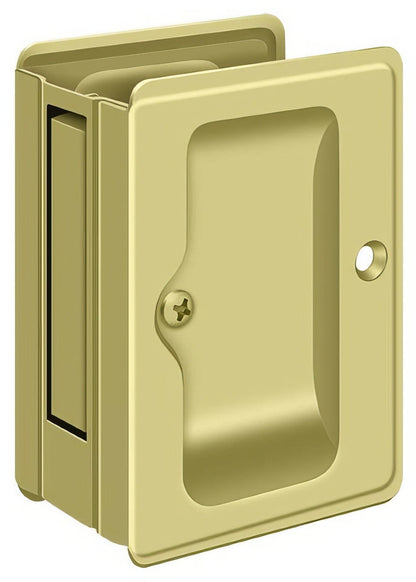 Deltana SDPA325 3-1/4" x 2-1/4" HD Passage Pocket Door Lock