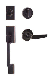Sure-Loc SH507-R-CD Stockholm Handleset with Cedar Handleset Trim.