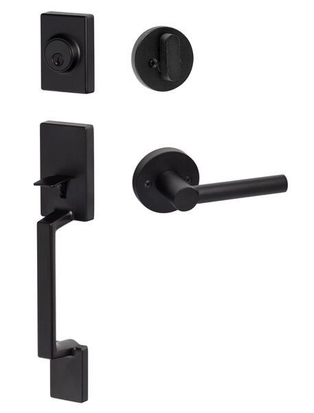 Sure-Loc SH507-R-MR Stockholm Handleset with Marin Handleset Trim.