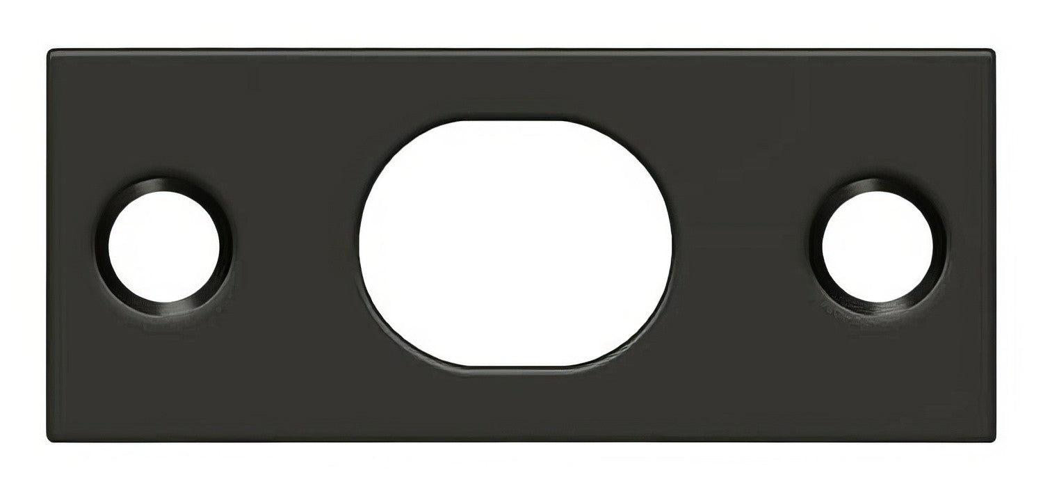 Deltana SP12EFB 2-1/4" x 1" Strike Plate for 12" Extension Flush Bolt