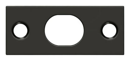Deltana SP12EFB 2-1/4" x 1" Strike Plate for 12" Extension Flush Bolt