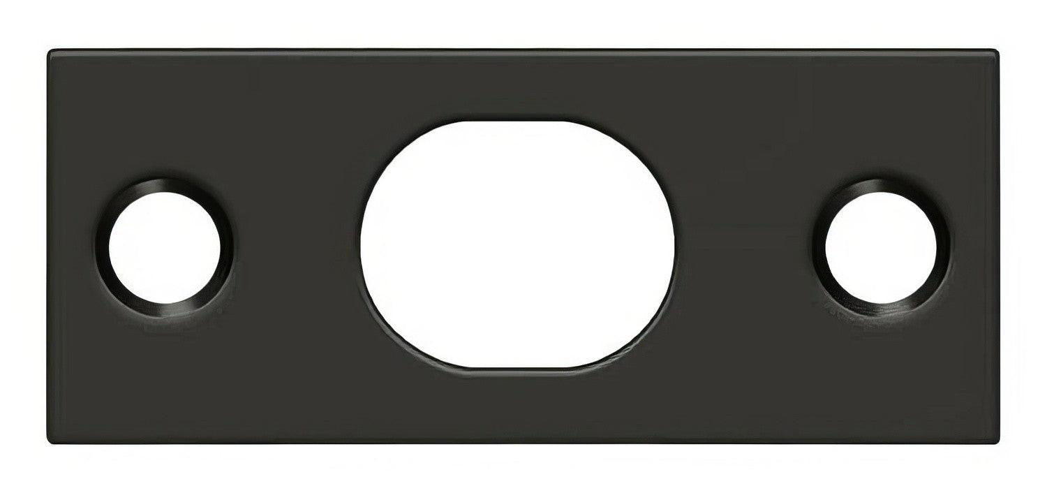 Deltana SP12EFB 2-1/4" x 1" Strike Plate for 12" Extension Flush Bolt