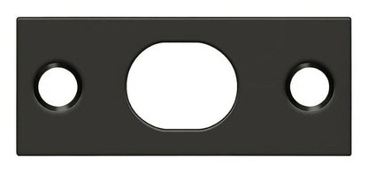 Deltana SP12EFB 2-1/4" x 1" Strike Plate for 12" Extension Flush Bolt