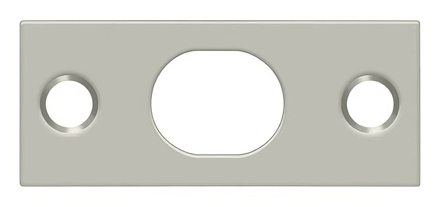 Deltana SP12EFB 2-1/4" x 1" Strike Plate for 12" Extension Flush Bolt