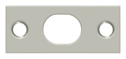 Deltana SP12EFB 2-1/4" x 1" Strike Plate for 12" Extension Flush Bolt