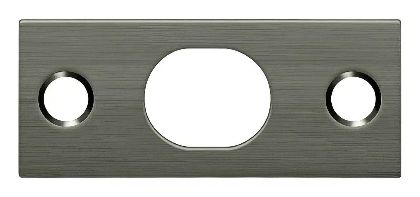 Deltana SP12EFB 2-1/4" x 1" Strike Plate for 12" Extension Flush Bolt