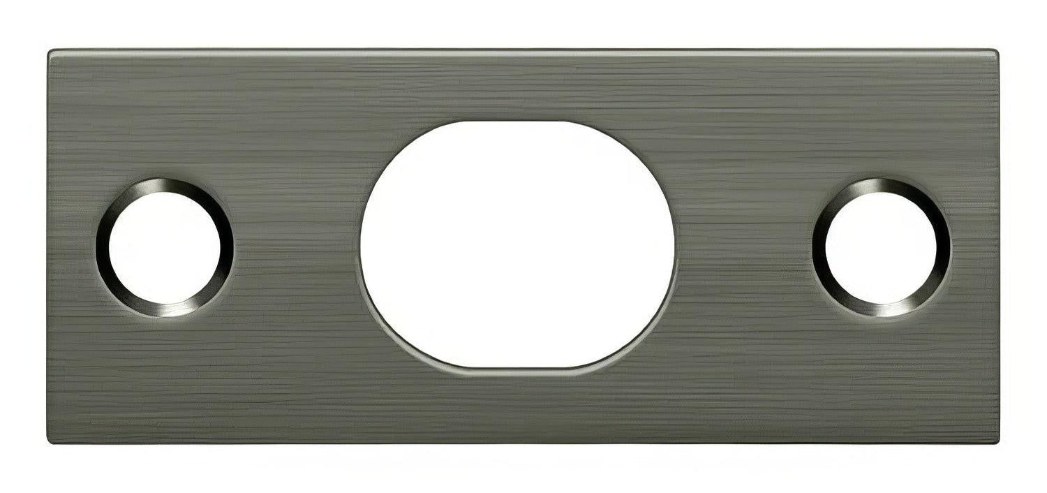 Deltana SP12EFB 2-1/4" x 1" Strike Plate for 12" Extension Flush Bolt