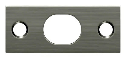 Deltana SP12EFB 2-1/4" x 1" Strike Plate for 12" Extension Flush Bolt