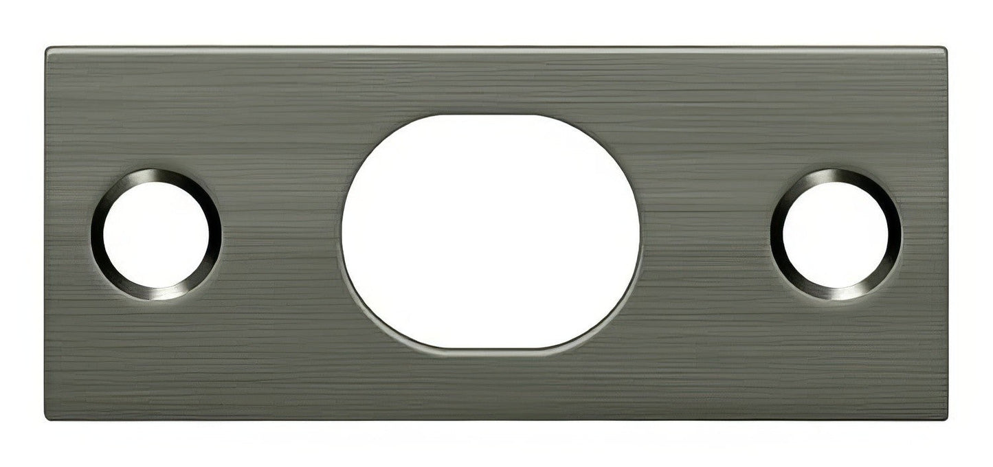 Deltana SP12EFB 2-1/4" x 1" Strike Plate for 12" Extension Flush Bolt