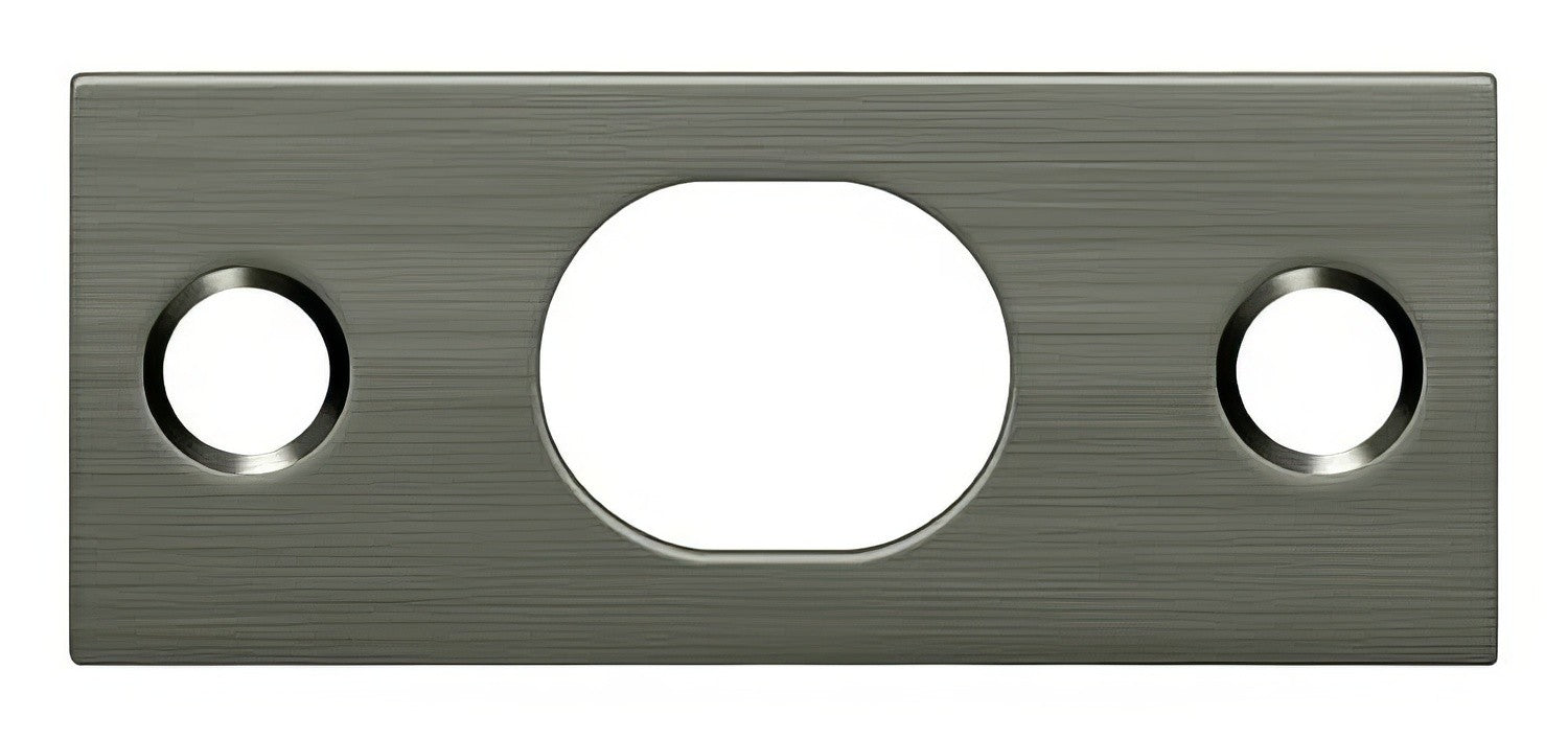 Deltana SP12EFB 2-1/4" x 1" Strike Plate for 12" Extension Flush Bolt