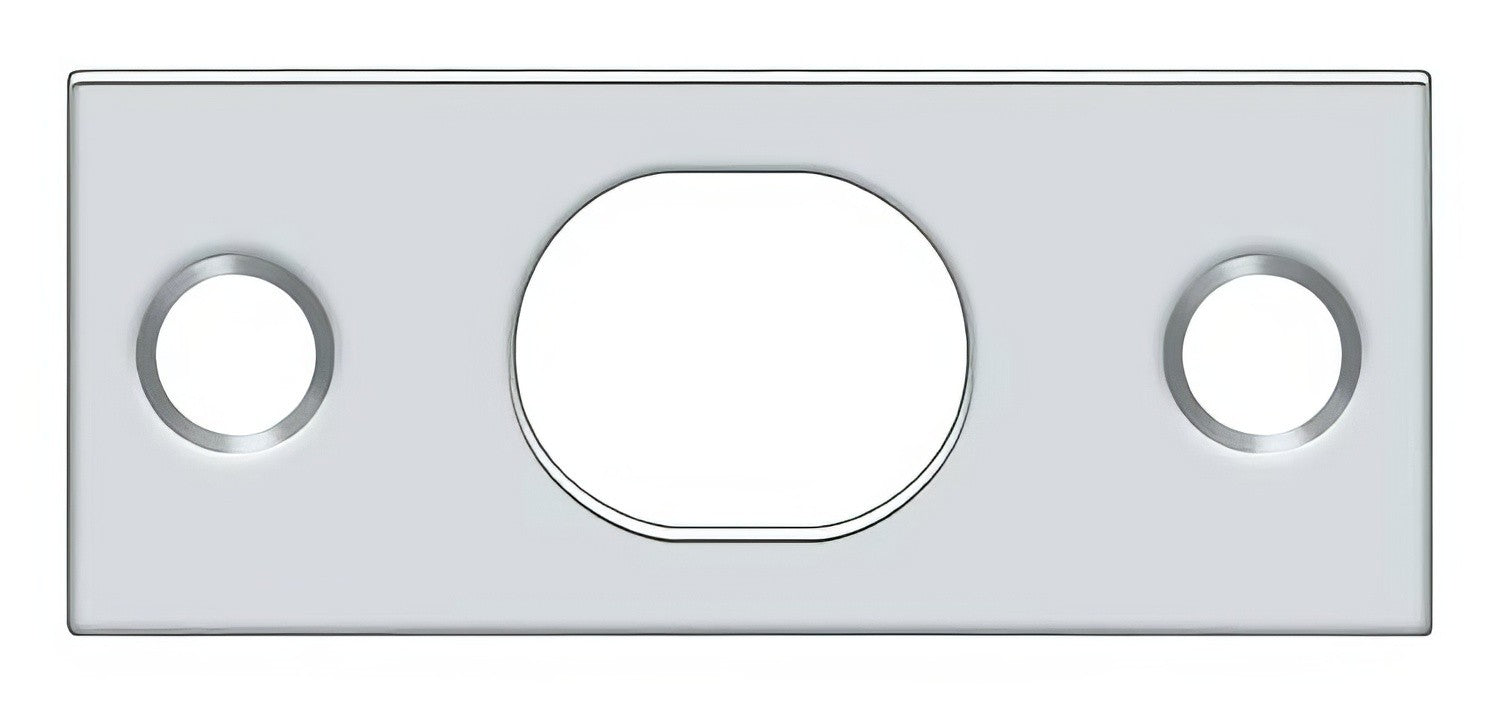 Deltana SP12EFB 2-1/4" x 1" Strike Plate for 12" Extension Flush Bolt