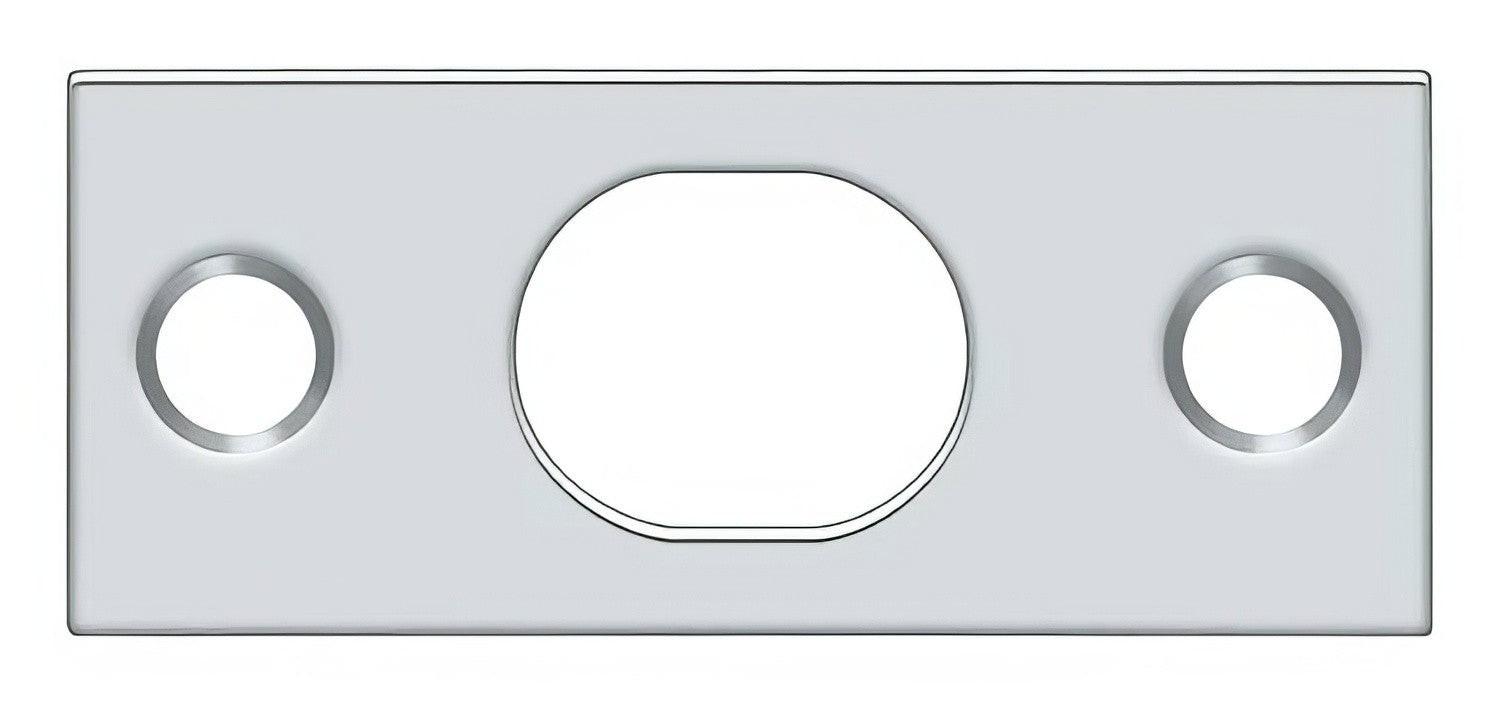 Deltana SP12EFB 2-1/4" x 1" Strike Plate for 12" Extension Flush Bolt
