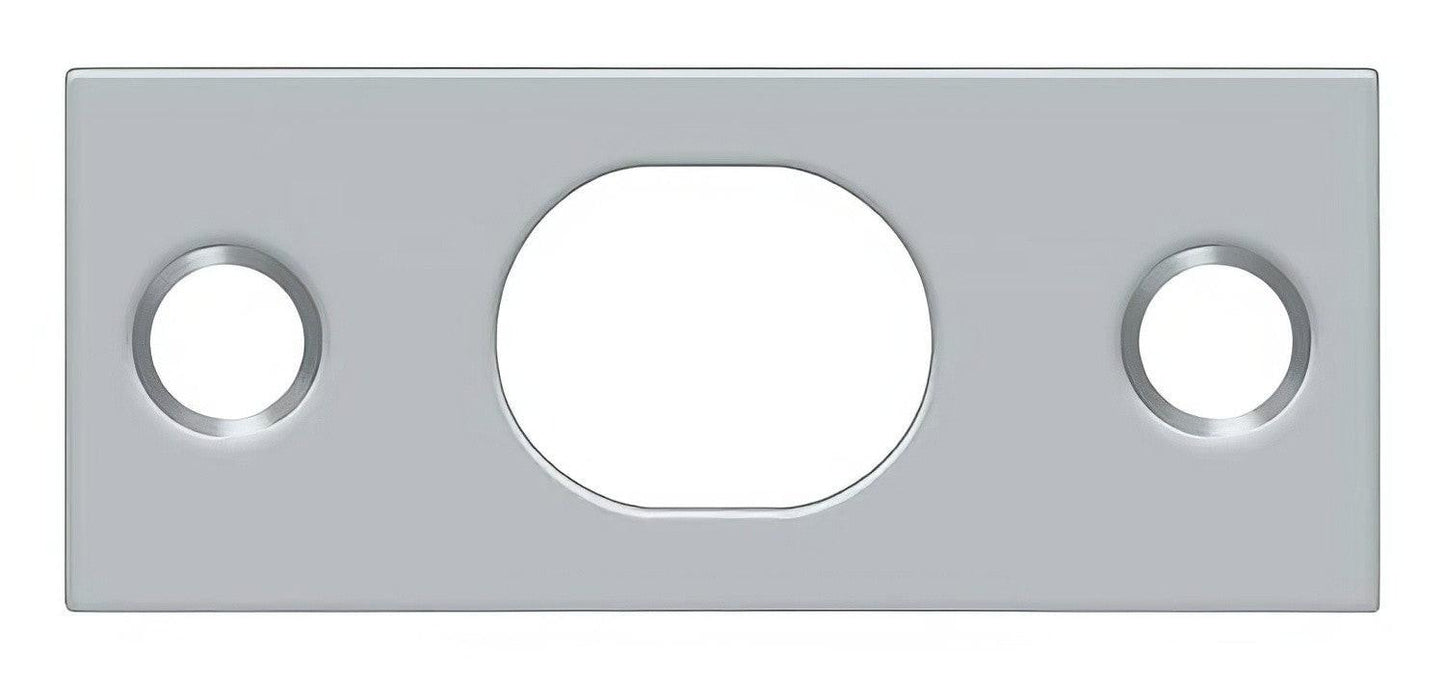 Deltana SP12EFB 2-1/4" x 1" Strike Plate for 12" Extension Flush Bolt