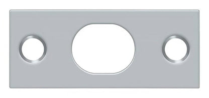Deltana SP12EFB 2-1/4" x 1" Strike Plate for 12" Extension Flush Bolt