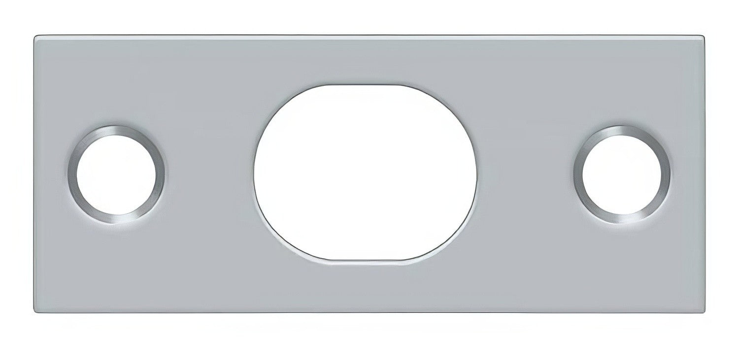 Deltana SP12EFB 2-1/4" x 1" Strike Plate for 12" Extension Flush Bolt