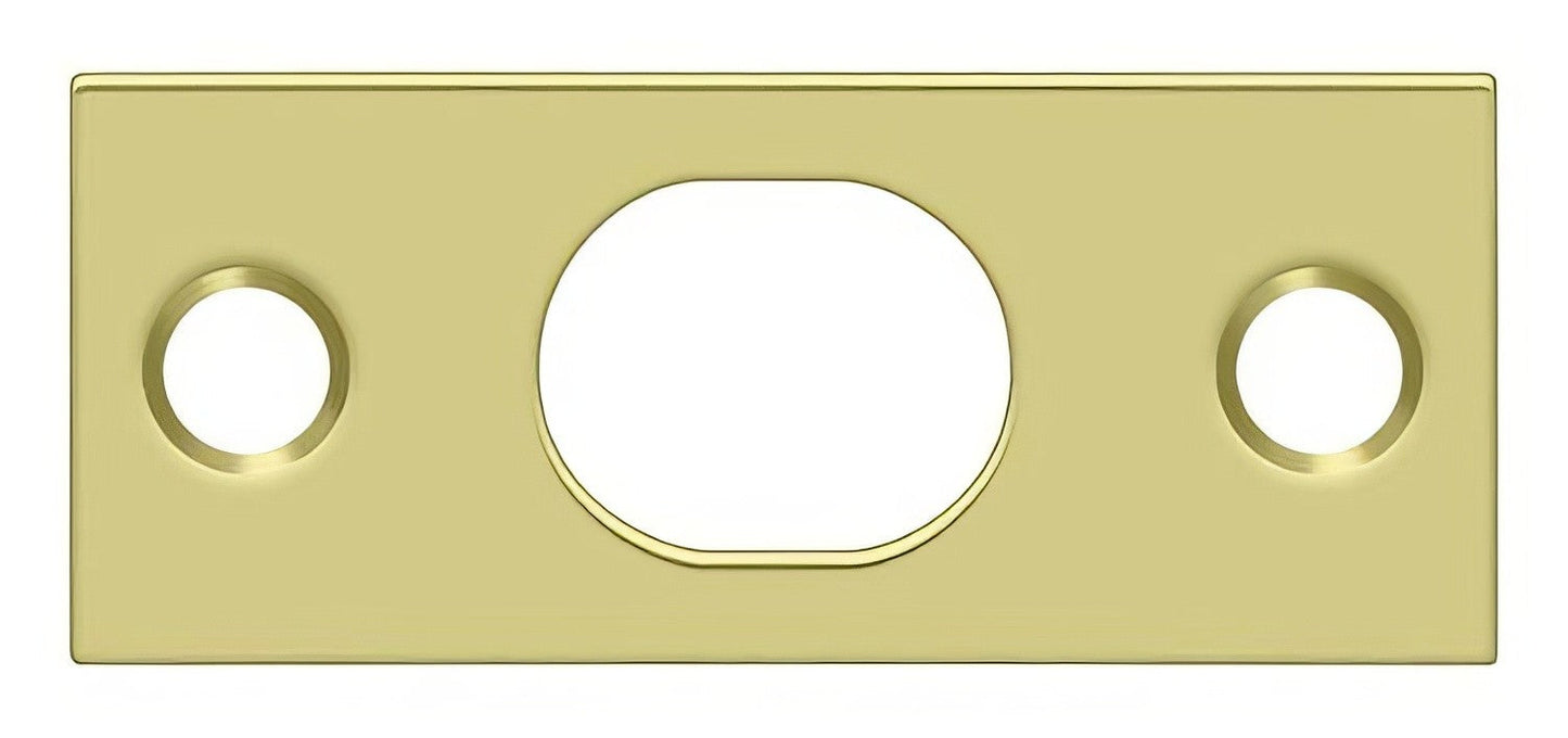 Deltana SP12EFB 2-1/4" x 1" Strike Plate for 12" Extension Flush Bolt