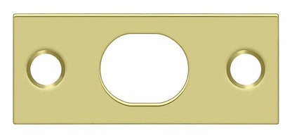 Deltana SP12EFB 2-1/4" x 1" Strike Plate for 12" Extension Flush Bolt