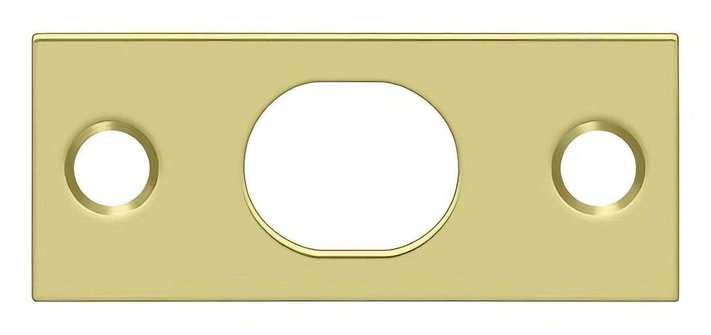 Deltana SP12EFB 2-1/4" x 1" Strike Plate for 12" Extension Flush Bolt