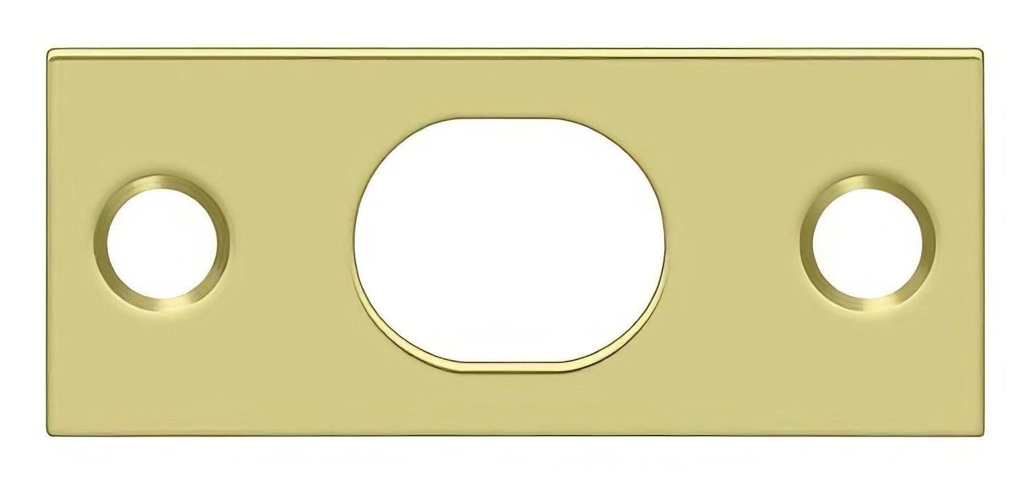 Deltana SP12EFB 2-1/4" x 1" Strike Plate for 12" Extension Flush Bolt