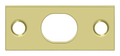 Deltana SP12EFB 2-1/4" x 1" Strike Plate for 12" Extension Flush Bolt