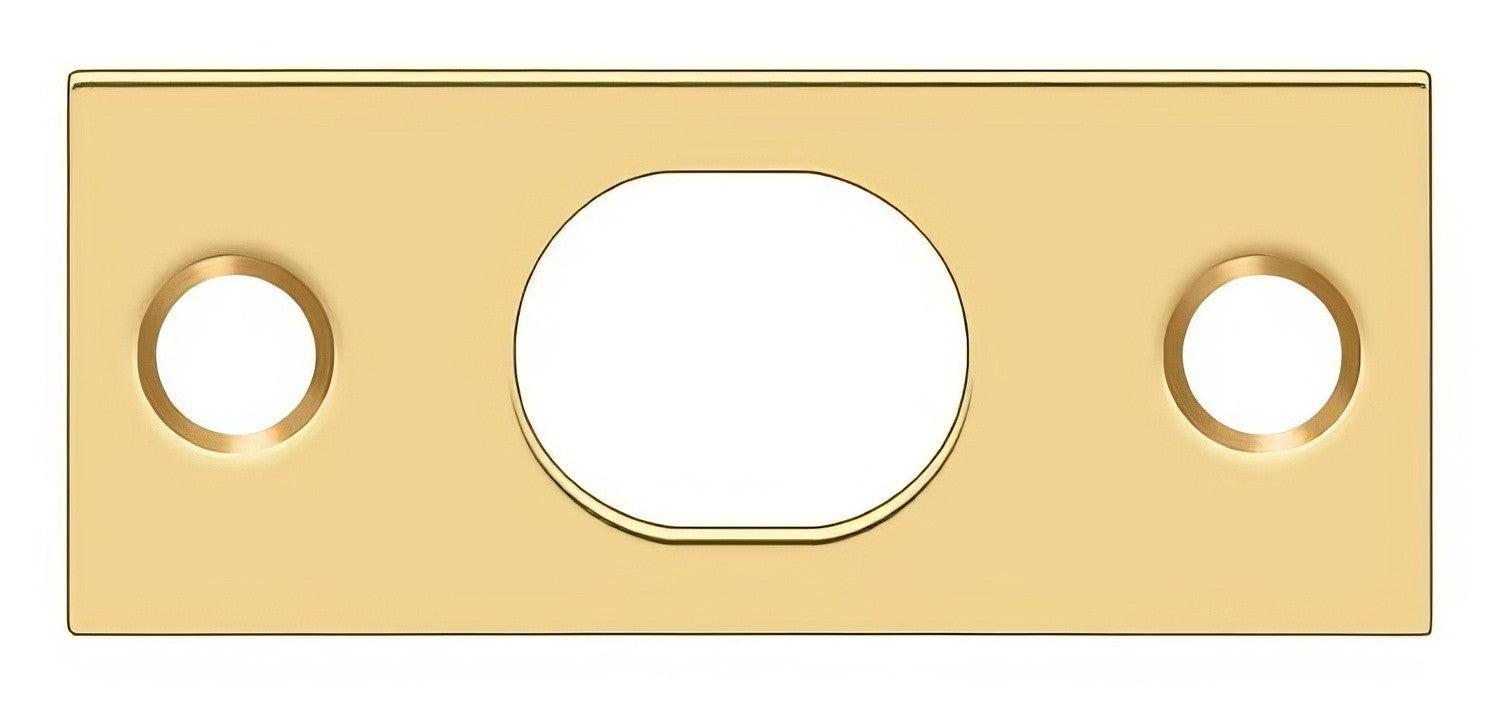 Deltana SP12EFB 2-1/4" x 1" Strike Plate for 12" Extension Flush Bolt