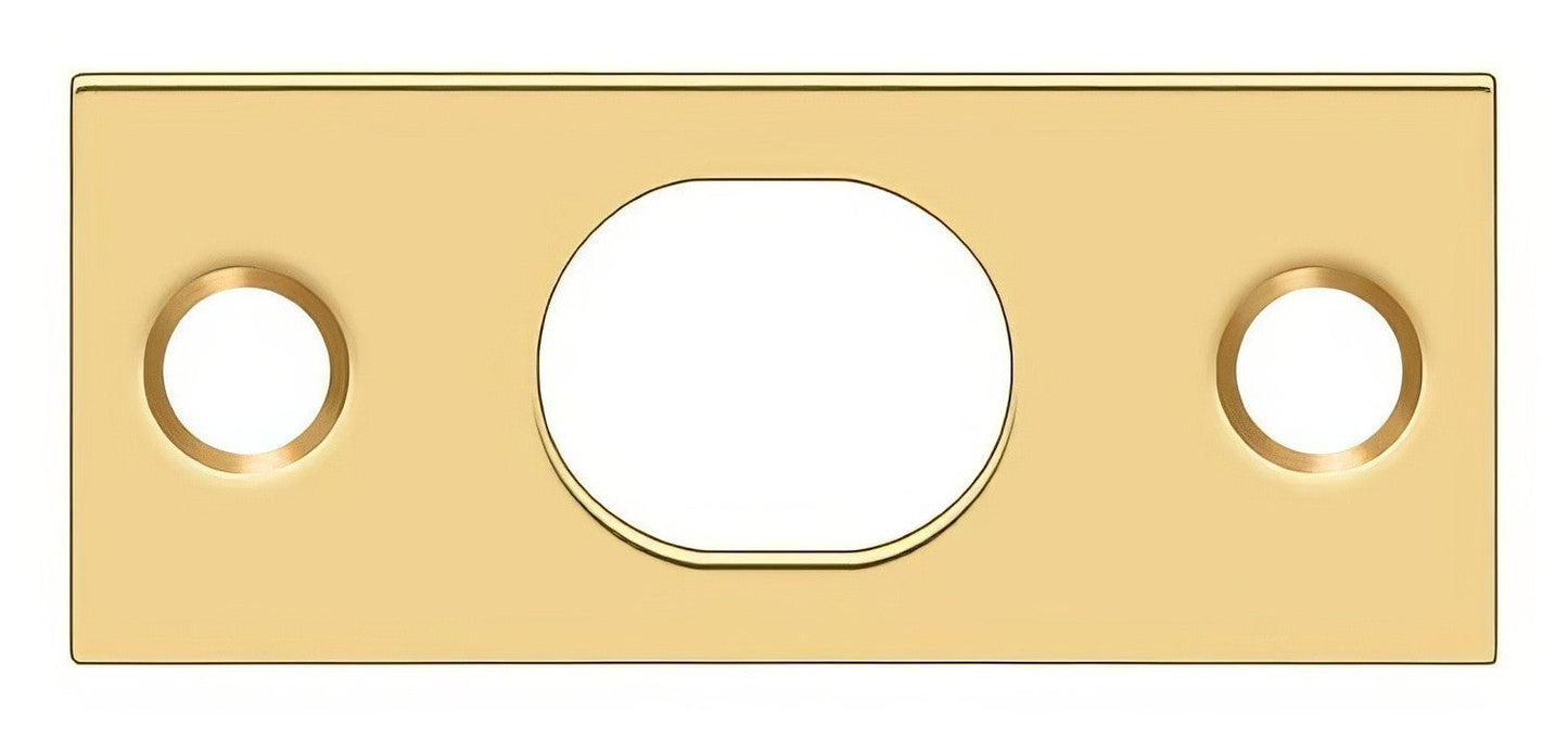 Deltana SP12EFB 2-1/4" x 1" Strike Plate for 12" Extension Flush Bolt