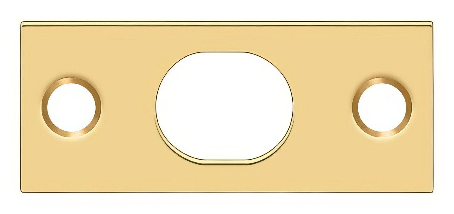 Deltana SP12EFB 2-1/4" x 1" Strike Plate for 12" Extension Flush Bolt