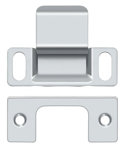 Deltana SP2751 2-3/4" x 1-1/4" Dust Cup Strike Plate
