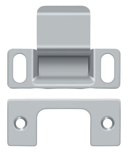 Deltana SP2751 2-3/4" x 1-1/4" Dust Cup Strike Plate.