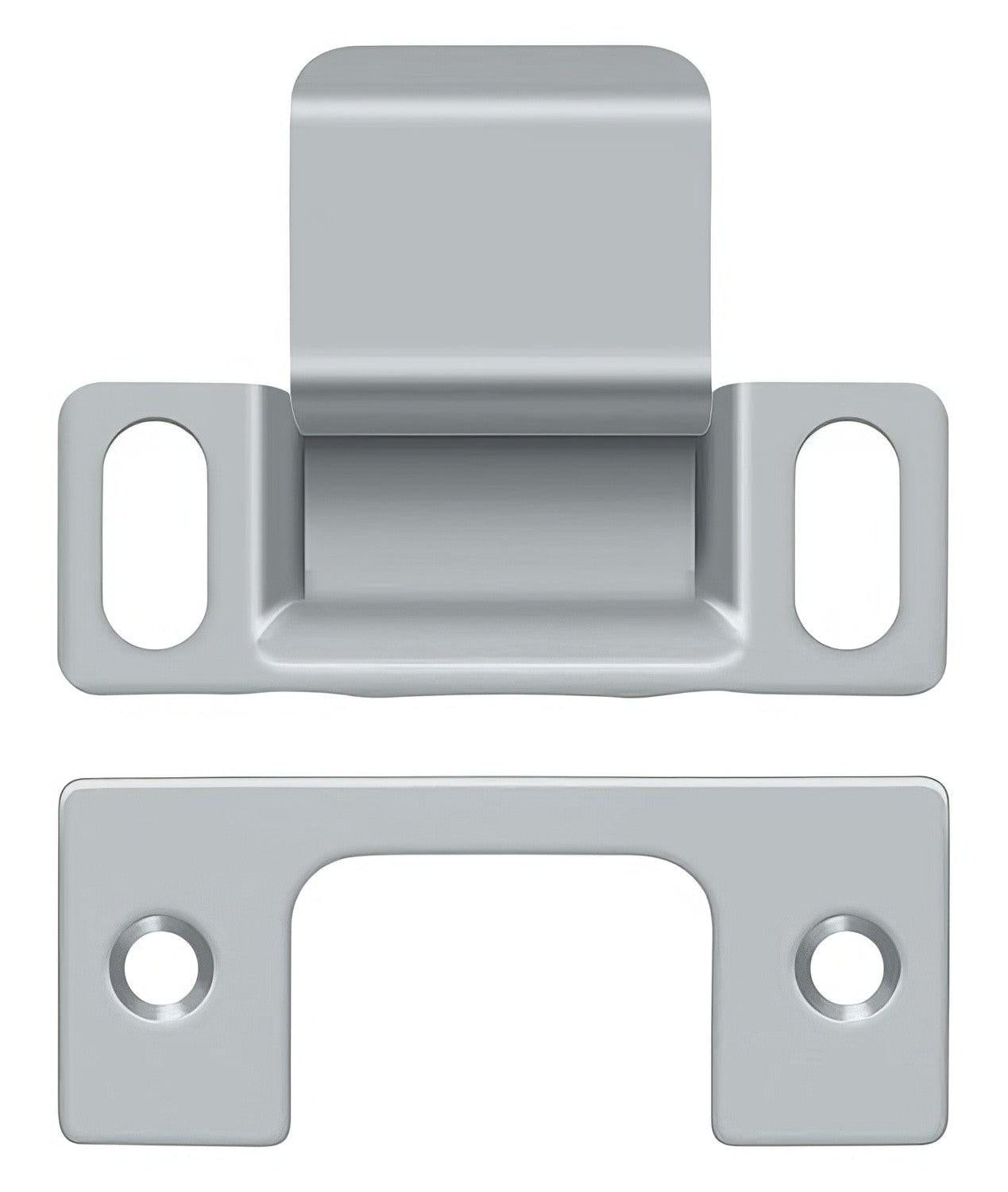 Deltana SP2751 2-3/4" x 1-1/4" Dust Cup Strike Plate