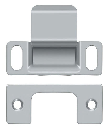 Deltana SP2751 2-3/4" x 1-1/4" Dust Cup Strike Plate