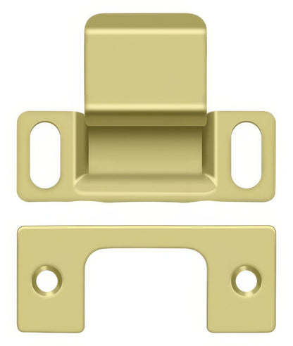 Deltana SP2751 2-3/4" x 1-1/4" Dust Cup Strike Plate.